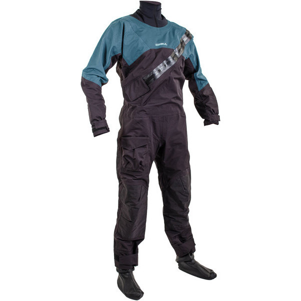 2026 Gul Junior Dartmouth Eclip Zip Tørdragt GM0389-B9 - Black / Blå